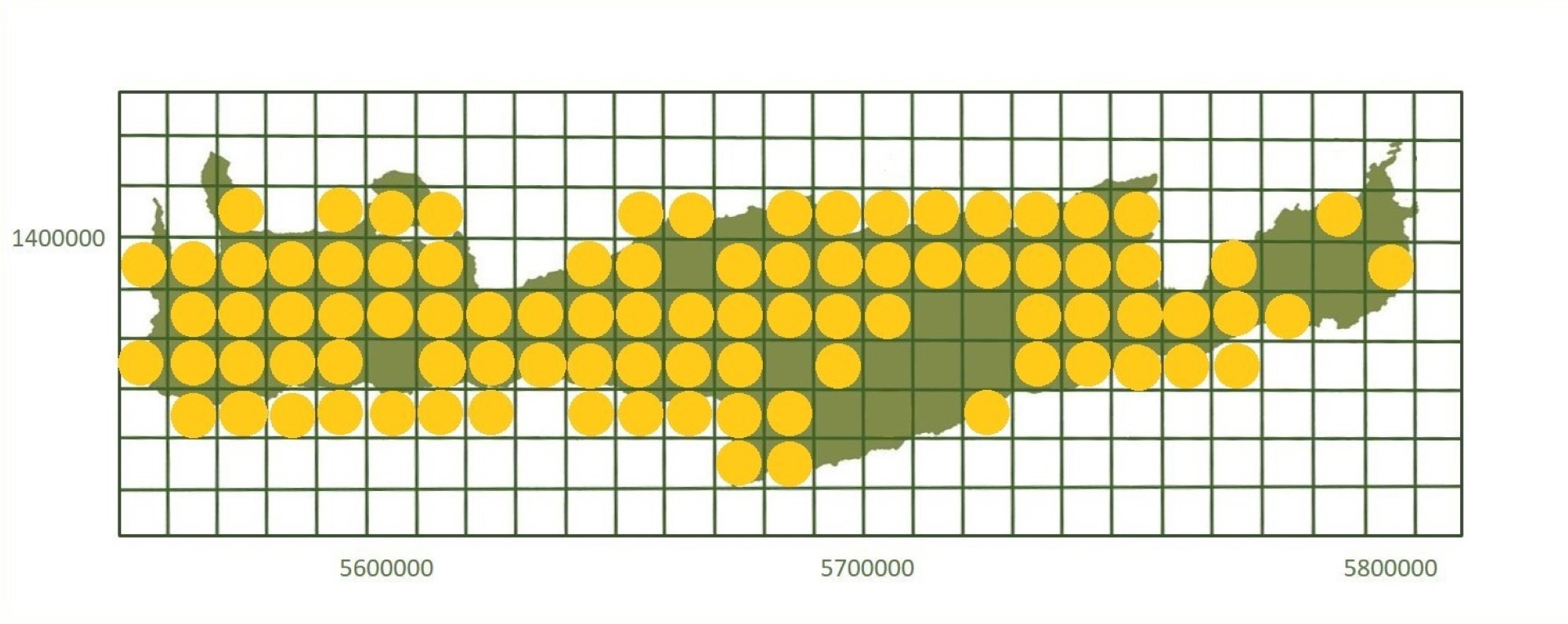 *based on http://www.pamperis.gr/THE_BUTTERFLIES_OF_GREECE/MAPS.html, updated Dec 2025 (ETRS89, grid 10X10 km)