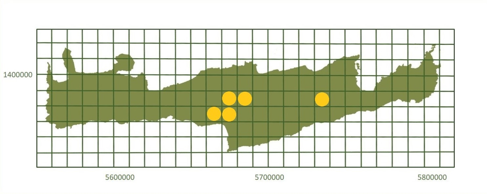 *based on http://www.pamperis.gr/THE_BUTTERFLIES_OF_GREECE/MAPS.html, updated Dec 2025 (ETRS89, grid 10X10 km)