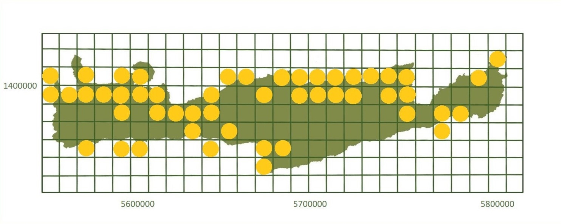 *based on http://www.pamperis.gr/THE_BUTTERFLIES_OF_GREECE/MAPS.html, updated Dec 2025 (ETRS89, grid 10X10 km)