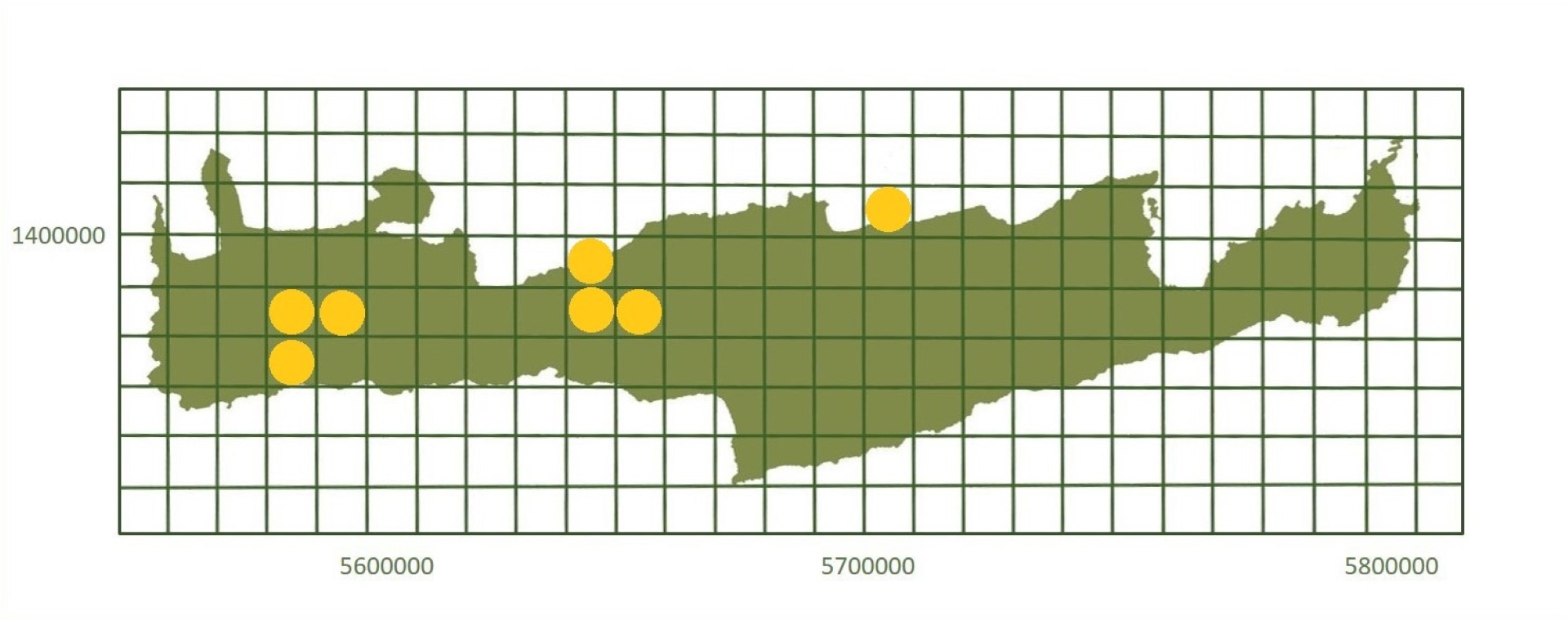 *based on http://www.pamperis.gr/THE_BUTTERFLIES_OF_GREECE/MAPS.html, updated Dec 2025 (ETRS89, grid 10X10 km)