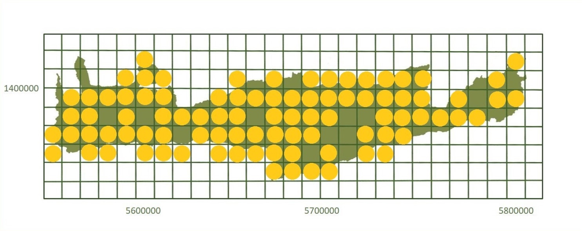 *based on http://www.pamperis.gr/THE_BUTTERFLIES_OF_GREECE/MAPS.html, updated Dec 2025 (ETRS89, grid 10X10 km)