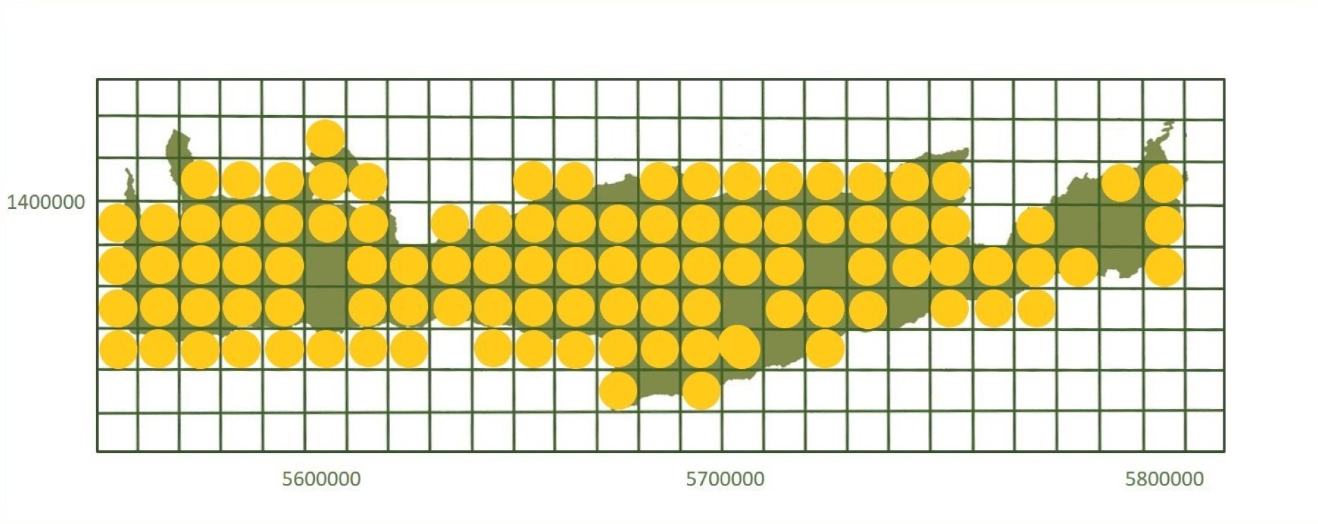 *based on http://www.pamperis.gr/THE_BUTTERFLIES_OF_GREECE/MAPS.html, updated Dec 2025 (ETRS89, grid 10X10 km)