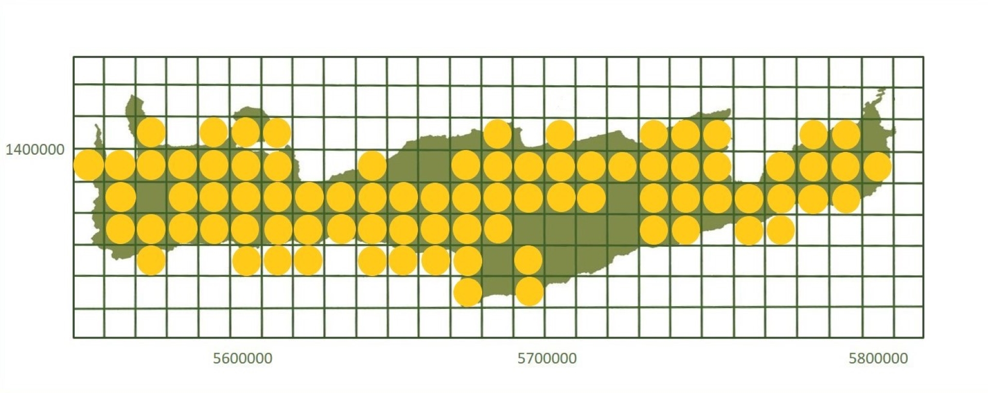 *based on http://www.pamperis.gr/THE_BUTTERFLIES_OF_GREECE/MAPS.html, updated Dec 2025 (ETRS89, grid 10X10 km)